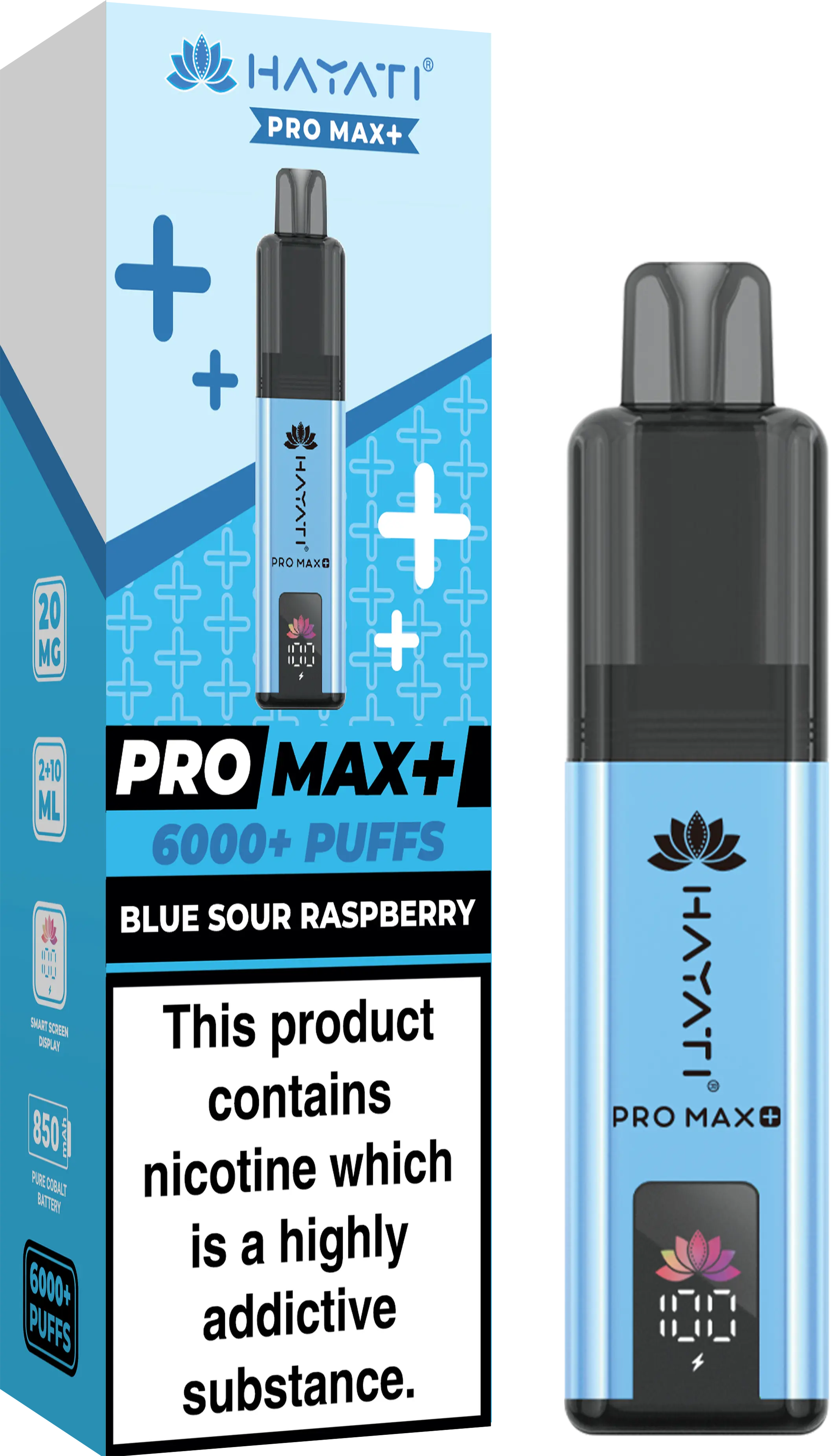 Hayati Pro Max 6000 Puffs Disposable Vape Pack of 10 - Vape wholesale supplies